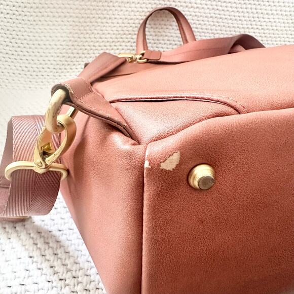 Freshly Picked Desert Rose Classic Diaper Bag Backpack Convertible Shoulder Bag - Picture 10 of 15